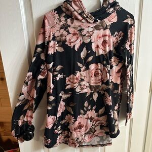 women’s long sleeve top size large